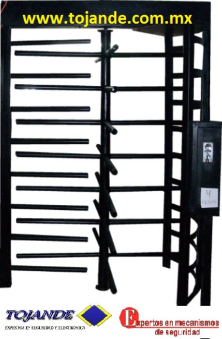Puertas Giratorias con Sistema de Cobro